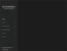 Tablet Screenshot of plansonline.com